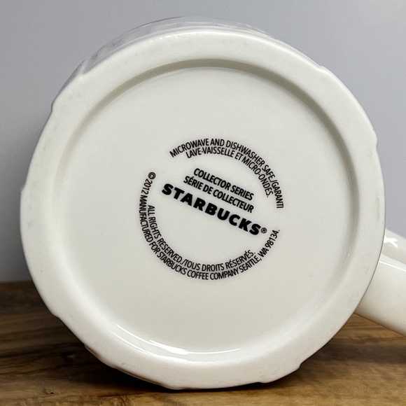 Starbucks New York City Skyline Cab Collector 3D Relief Coffee Mug 2012 16oz - Picture 10 of 11